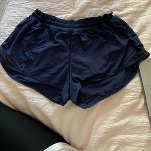 navy blue hotty hot shorts